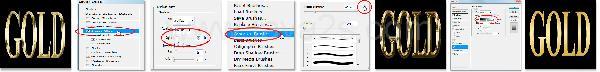 Photoshop Text Gold Tutorial Photoshop Text Gold Tutorial