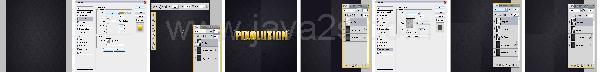 Photoshop Text Gold Tutorial Photoshop Text Gold Tutorial