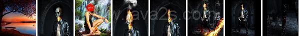Photoshop Character Skull Flame Tutorial Photoshop Character Skull Flame Tutorial
