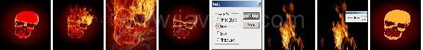 Photoshop Character Skull Flame Tutorial Photoshop Character Skull Flame Tutorial