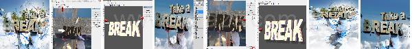 Photoshop 3D Text Composition Tutorial Photoshop 3D Text Composition Tutorial