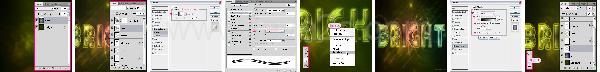Photoshop Text Retro Tutorial Photoshop Text Retro Tutorial