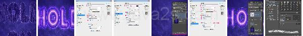 Photoshop Text Glow Tutorial Photoshop Text Glow Tutorial