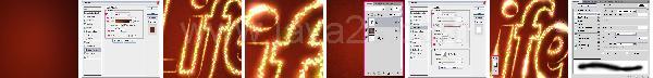 Photoshop Text Shine Tutorial Photoshop Text Shine Tutorial