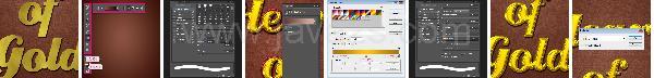 Photoshop Text Gold Tutorial Photoshop Text Gold Tutorial