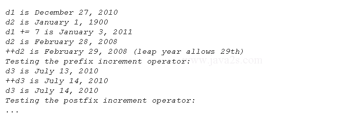 Overloading Pre and Post Increment Operator in C++